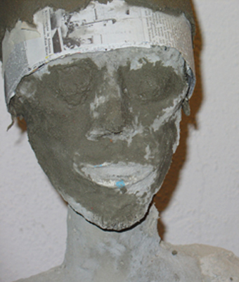 Zementfigur